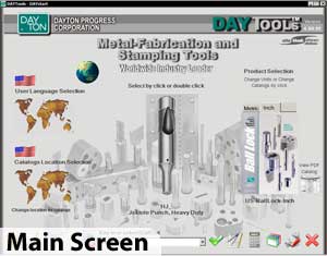 DAYTools main screen