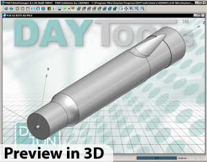 DAYTools 3D preview