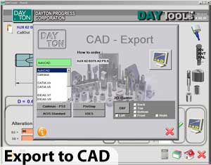 DAYTools CAD export